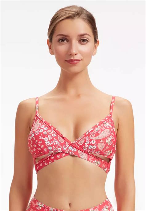 Buy Sunseeker Sunseeker Sweet Paisley B C Cup Bikini Top Online