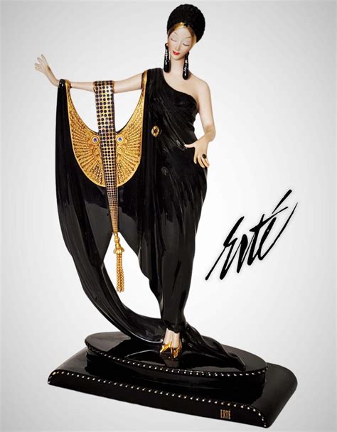 Bid Now Glamour The Franklin Mint House Of Erte Figurine February