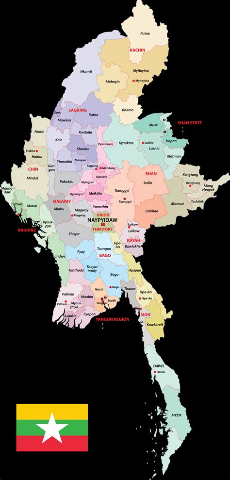 Mapas de Myanmar la joya menos visitada del Sudeste Asiático