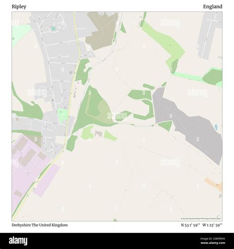 Ripley derbyshire map Cut Out Stock Images & Pictures - Alamy