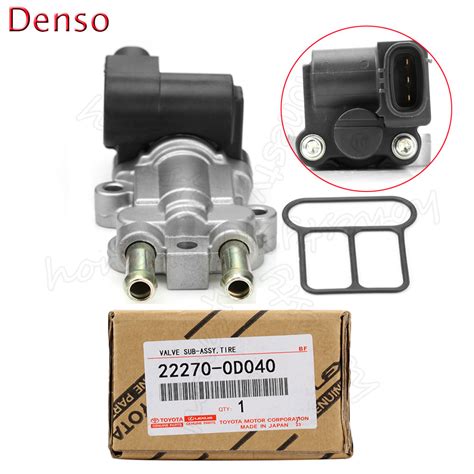 Genuine DENSO Idle Air Control Valve IAC Valve 22270 0D040 2270 21011