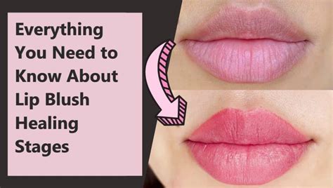 Everything You Need To Know About Lip Blush Healing Stages Reademall