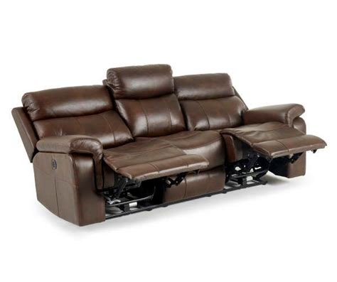 Broyhill Wellsley Leather Power Reclining Sofa Big Lots Power