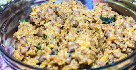 Koottu Curry With Chickpeas A North Kerala Style Preparation Recipe