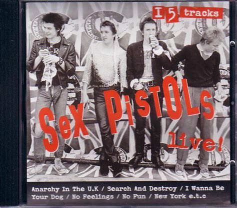 Sex Pistols Live CD Discogs