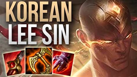 KOREAN LEE SIN SHOWS YOU HOW TO FAST CARRY CHALLENGER LEE SIN JUNGLE