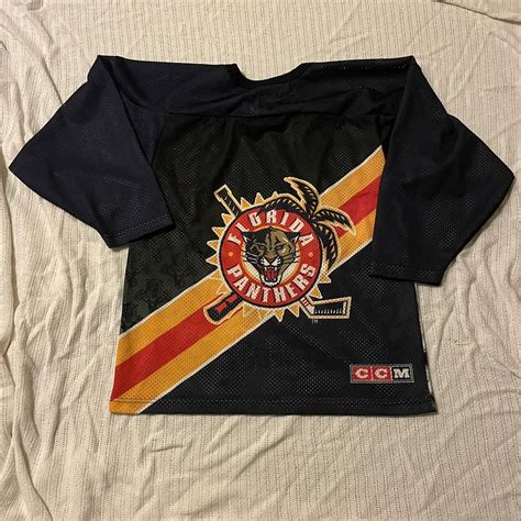 Florida Panthers hockey Jersey CCM No tag but fits... - Depop