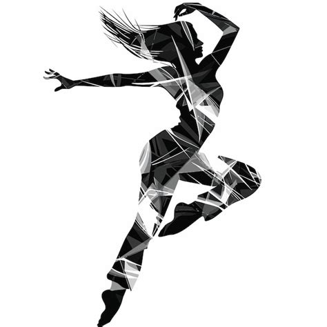 Premium Vector | Modern Dance Silhouette 1