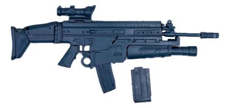 Rifle Fn Scar A Escala Para Hot Toys O Phicen Mercadolibre
