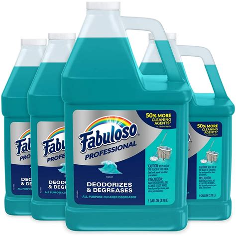 Fabuloso Professional All Purpose Cleaner And Degreaser Ocean Cool