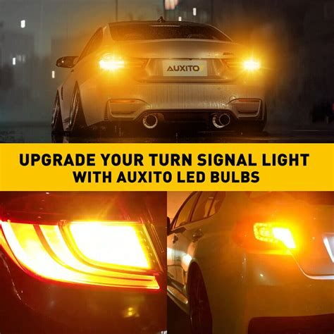 X Led Car Amber Bulb Ba S P W Backup Reverse Light Smd