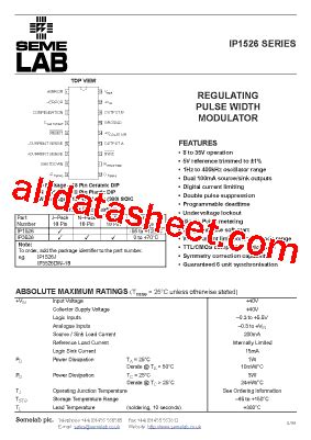 Ip Datasheet Pdf Seme Lab