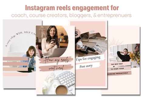 Instagram Reel Template For Coach Course Creators Bloggers And