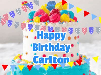 Happy Birthday Carlton GIF 2