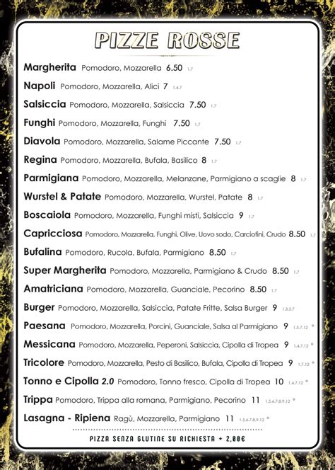 Menù completo e carta 2024 Jolly Ristorante Pizzeria a Cerveteri