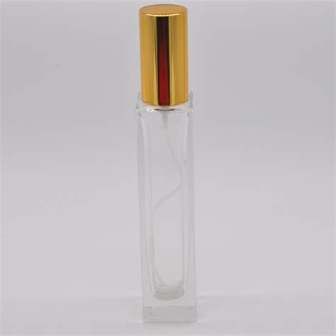 Empty High Quality Wholesale Clear Oem Rectangle Refillable Glass