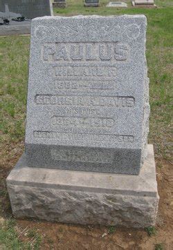 Willard Fremont Paulus 1882 inconnu Mémorial Find a Grave