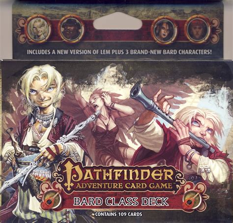 Pathfinder Bard Class Deck Simtasia