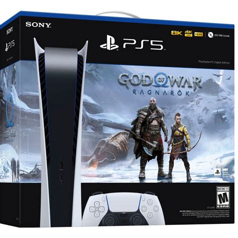 Console Playstation 5 Edition Digitale God Of War Ragnarök Station