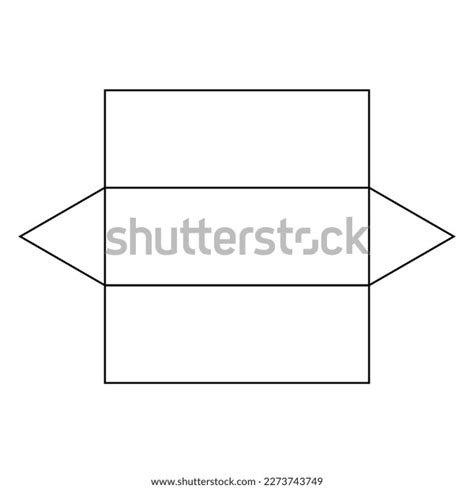 Geometry Net Triangular Prism 3d Solid Stock Vector Royalty Free 2273743749 Shutterstock