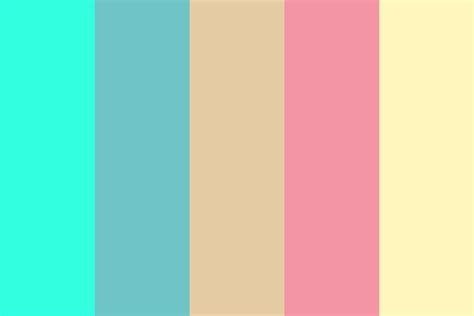 Pastel Peach Color Palette