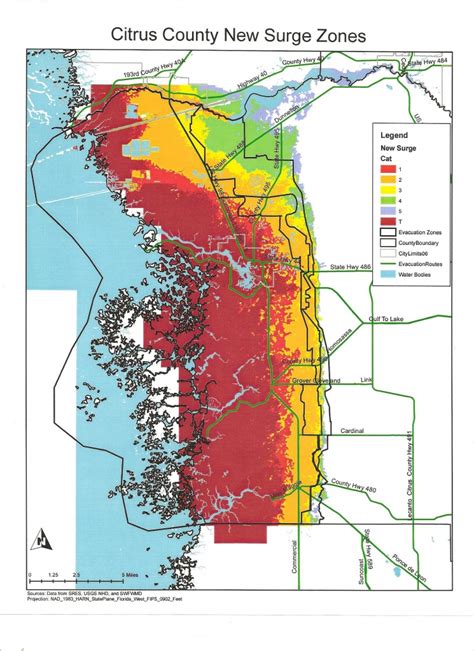 Citrus County Flood Zone Map