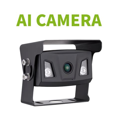 AI rear view camera with pedestrian detection and alarm - Luview