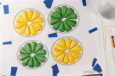 How To Make Cute Lemon And Lime Royal Icing Transfers The Bearfoot Baker