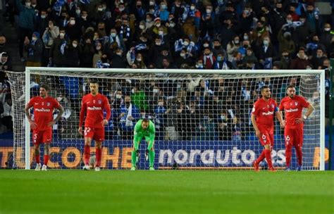 Felipe falha Real Sociedad vence e elimina Atlético de Madrid na Copa