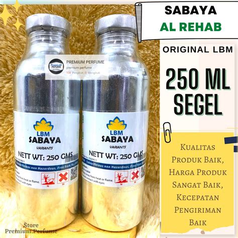 Jual Minyak Wangi Sabaya Ml Segel Lbm Fragrance Parfum Aroma