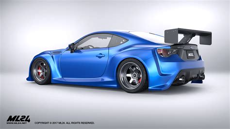 ML24 Subaru BRZ Wide Body Kit Ps Garage Design Studio