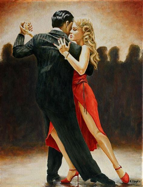 Latin Dance Painting Dance Tango Art Dancers Art Dance Paintings