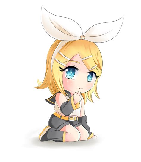 Rin Kagamine Chibi by LucidIris on DeviantArt