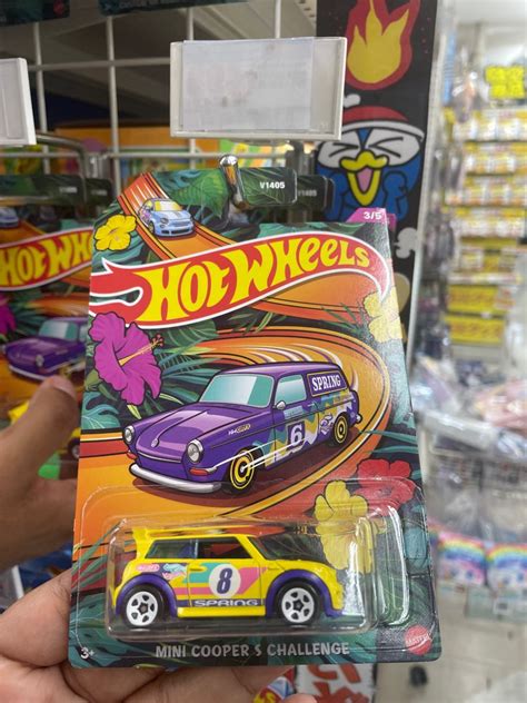 Hot Wheels Spring Series Mini Cooper S Challenge Hobbies Toys Toys Games On Carousell