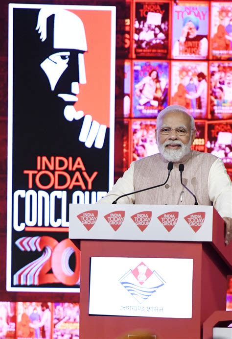 Pms Address At India Today Conclave Prime Minister Of India