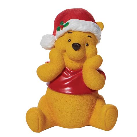 Disney Enesco Figure Christmas Santa Winnie The Pooh