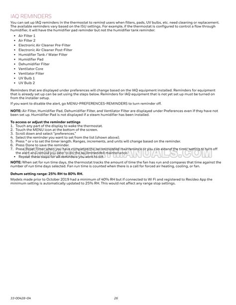 Honeywell T10 Pro User Guide