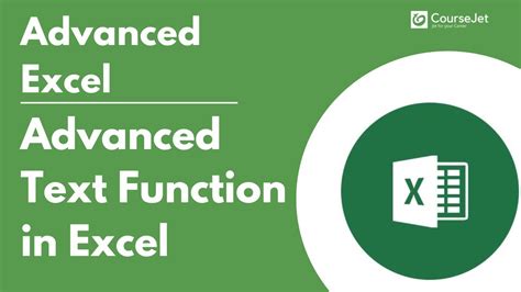 Advanced Text Function In Excel How To Use The Text Function Advanced Excel Tutorial Lec