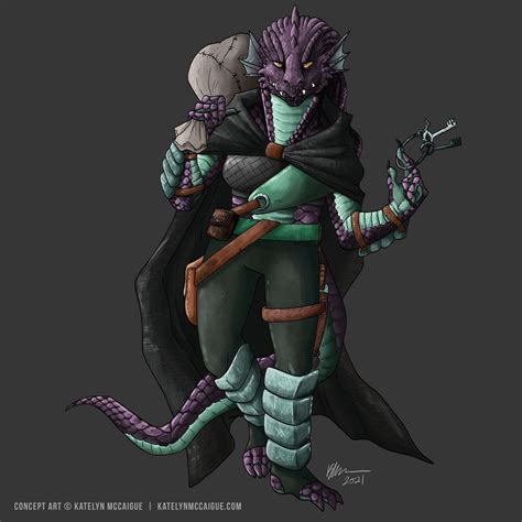 Dragonborn Rogue Redraw by kmccaigue on DeviantArt