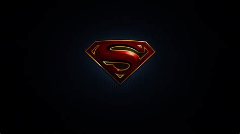 Superman Logo Wallpaper 4k