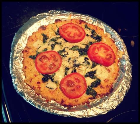 Cauliflower Pizza Crust | Cauliflower crust pizza, Yummy food, Desserts