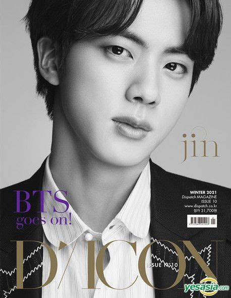 Yesasia D Icon Issue 10 Bts Goes On Jin English Version 寫真集 精品