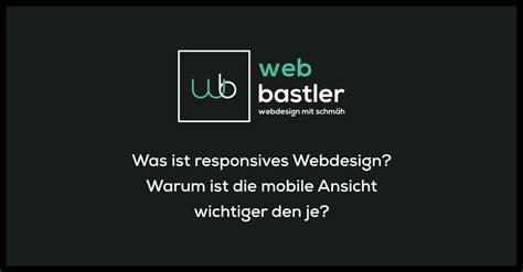 Was ist responsives Webdesign? Mobile Ansicht für 2024