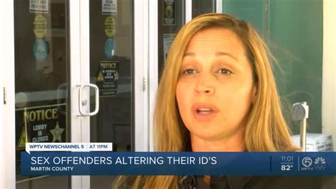 Martin County Deputies Arrest Multiple Sex Offenders Altering Their Driver S License