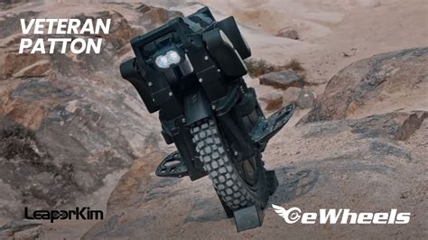 Leaperkim And Ewheels Releases The Veteran Patton Electric Unicycle