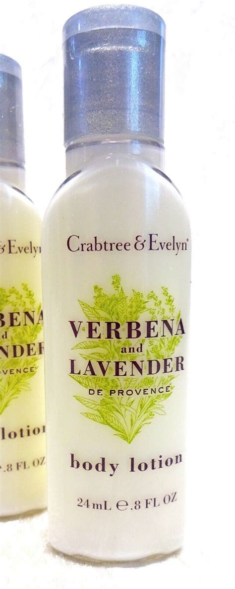 Crabtree And Evelyn Verbena And Lavender De Provence Body Lotion 88 Oz 8 Oz X 11 Ebay