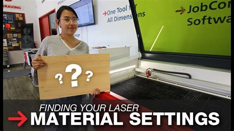 Finding The Right Laser Settings Laser Material Parameters Trotec