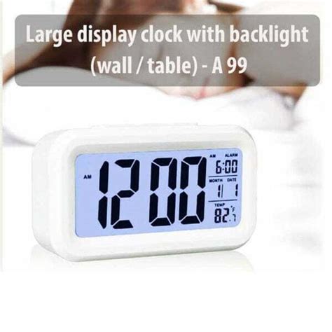 Large Display Clock With Backlight | Corporate Gifting