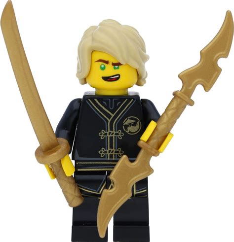 Amazon Lego Ninjago Mini Figure Lloyd Black Wu Cru Training Gi