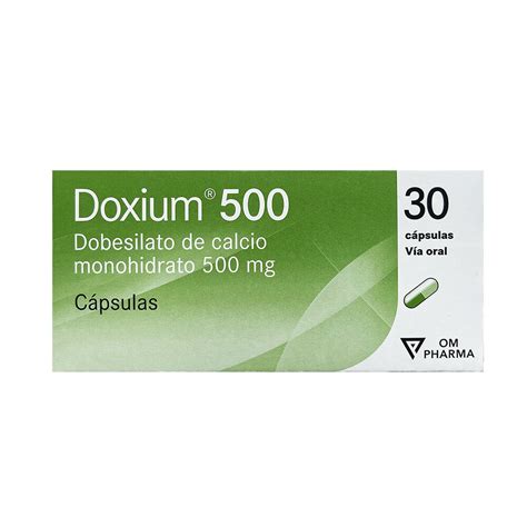 Doxium 500 Mg Caja X 30 Cápsulas